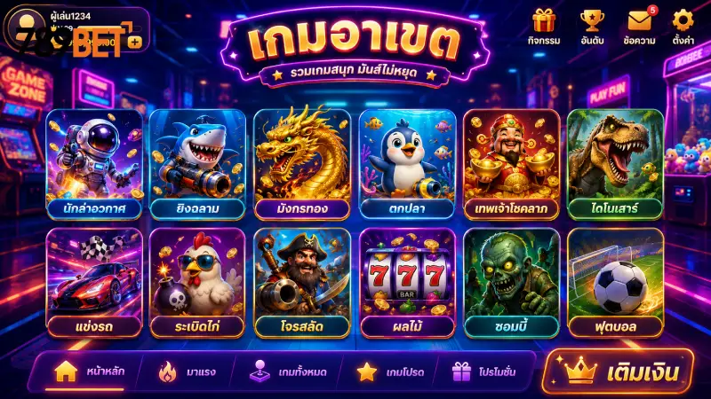 ความน่าสนใจของ เกมส์อาเขต 789bet ที่คุณไม่ควรพลาด