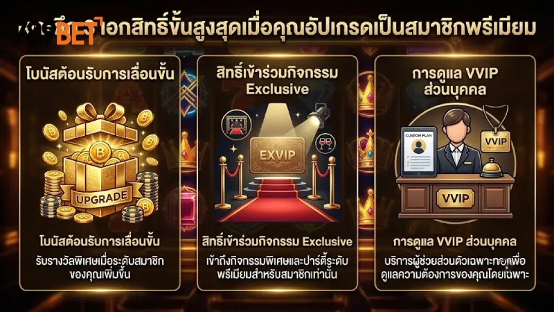 เจาะลึก 3 เอกสิทธิ์พิเศษเมื่อคุณเลื่อนสู่ ระดับสมาชิก ขั้นสูง