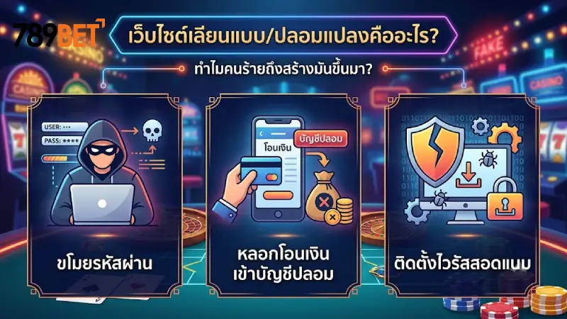 เว็บไซต์สำรองเลียนแบบคืออะไร? ทำไมมิจฉาชีพต้องสร้างขึ้นมา